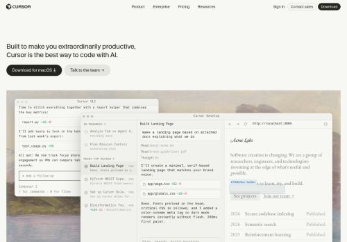 Screenshot of the audited page (Desktop 1440×900)