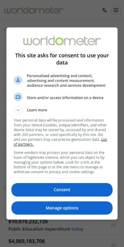 Screenshot of the audited page (Mobile 375×812)