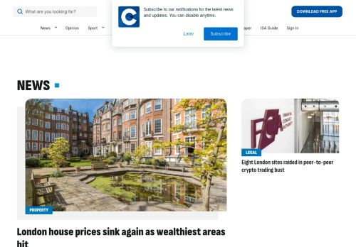 Screenshot of the audited page (Desktop 1440×900)