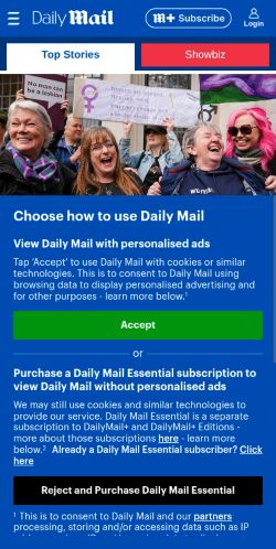Screenshot of the audited page (Mobile 375×812)