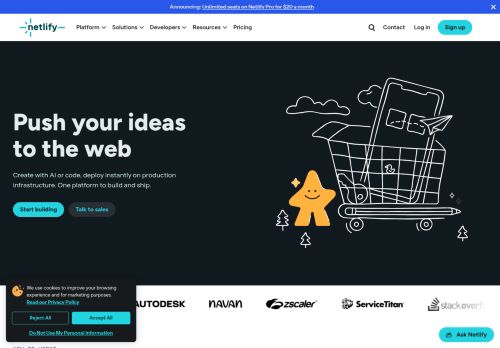Screenshot of the audited page (Desktop 1440×900)
