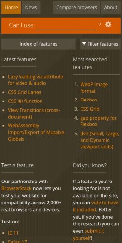 Screenshot of the audited page (Mobile 375×812)