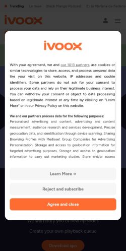 Screenshot of the audited page (Mobile 375×812)