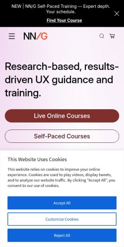 Screenshot of the audited page (Mobile 375×812)