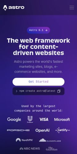Screenshot of the audited page (Mobile 375×812)