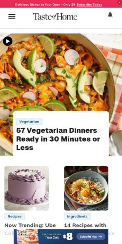 Screenshot of the audited page (Mobile 375×812)