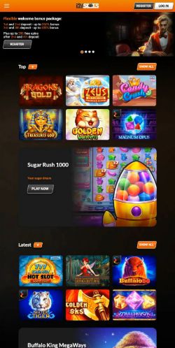 Screenshot of the audited page (Mobile 375×812)