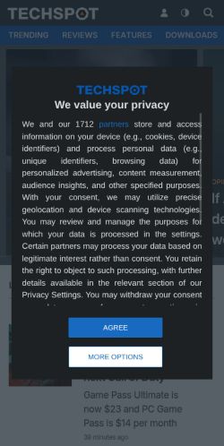 Screenshot of the audited page (Mobile 375×812)