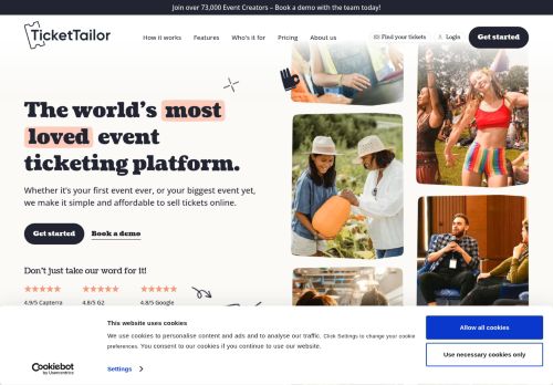 Screenshot of the audited page (Desktop 1440×900)