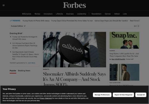 Screenshot of the audited page (Desktop 1440×900)
