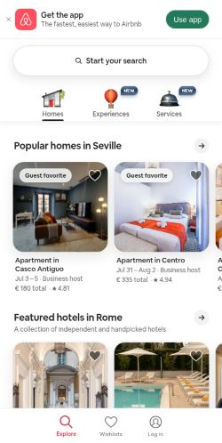Screenshot of the audited page (Mobile 375×812)