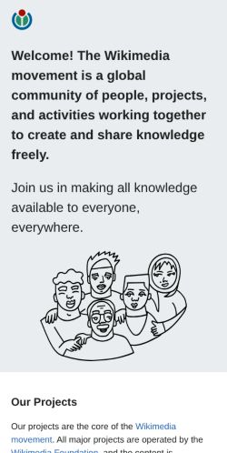 Screenshot of the audited page (Mobile 375×812)