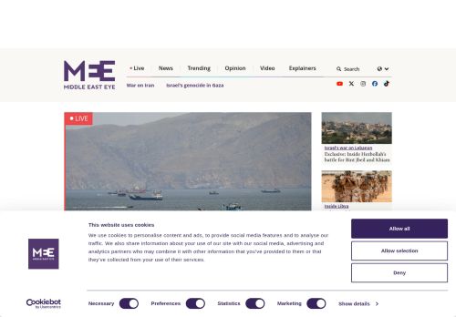 Screenshot of the audited page (Desktop 1440×900)