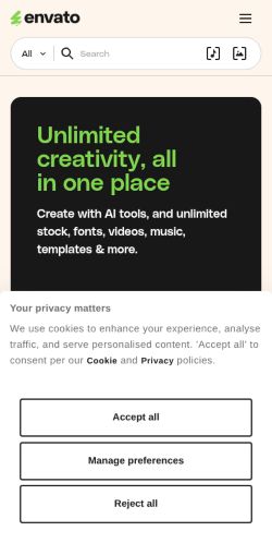 Screenshot of the audited page (Mobile 375×812)