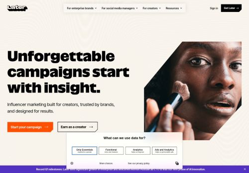 Screenshot of the audited page (Desktop 1440×900)