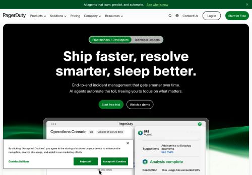 Screenshot of the audited page (Desktop 1440×900)