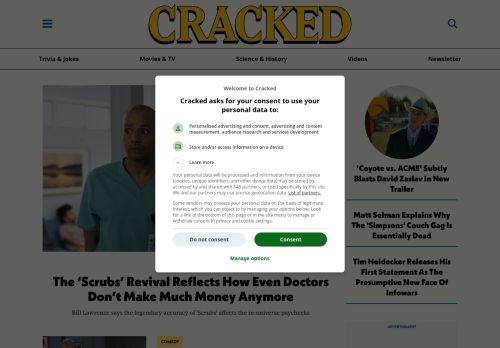 Screenshot of the audited page (Desktop 1440×900)