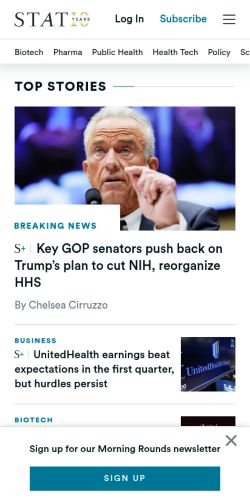 Screenshot of the audited page (Mobile 375×812)