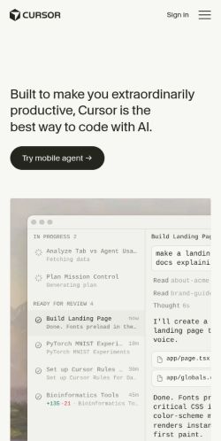 Screenshot of the audited page (Mobile 375×812)