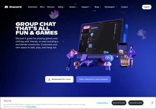 Screenshot of the audited page (Desktop 1440×900)