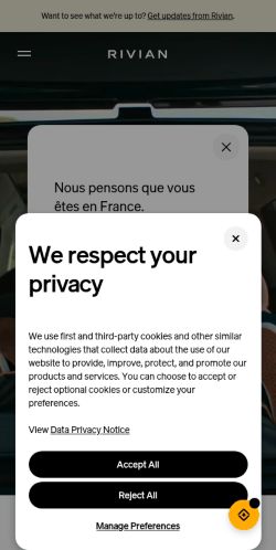 Screenshot of the audited page (Mobile 375×812)