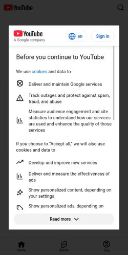 Screenshot of the audited page (Mobile 375×812)