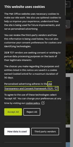 Screenshot of the audited page (Mobile 375×812)