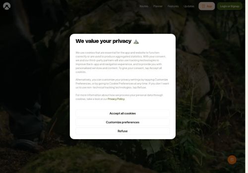 Screenshot of the audited page (Desktop 1440×900)