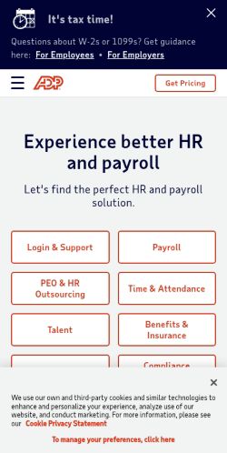 Screenshot of the audited page (Mobile 375×812)