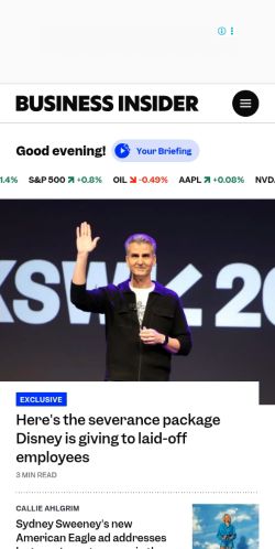Screenshot of the audited page (Mobile 375×812)