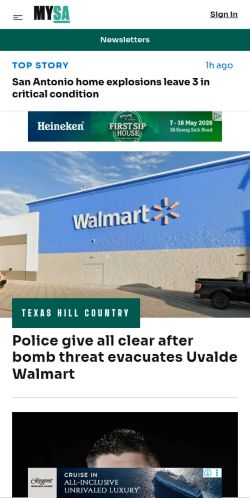 Screenshot of the audited page (Mobile 375×812)