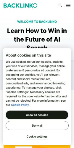 Screenshot of the audited page (Mobile 375×812)