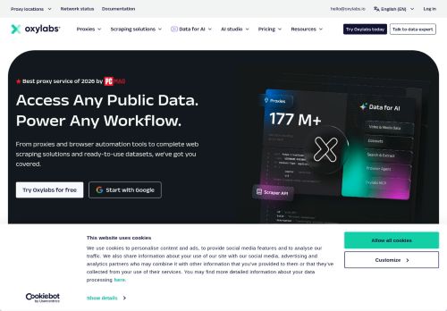Screenshot of the audited page (Desktop 1440×900)
