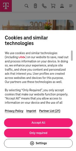 Screenshot of the audited page (Mobile 375×812)
