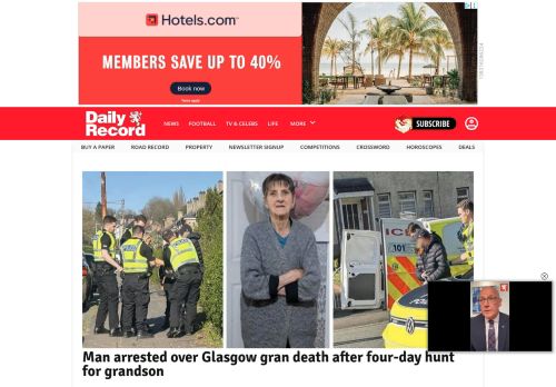 Screenshot of the audited page (Desktop 1440×900)