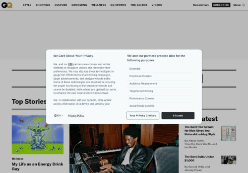 Screenshot of the audited page (Desktop 1440×900)