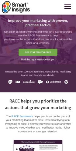 Screenshot of the audited page (Mobile 375×812)