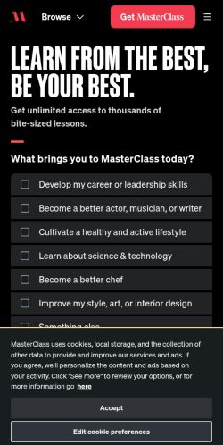 Screenshot of the audited page (Mobile 375×812)