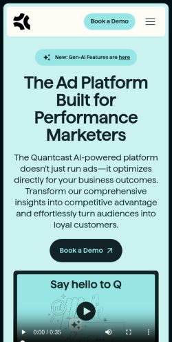 Screenshot of the audited page (Mobile 375×812)