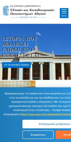 Screenshot of the audited page (Mobile 375×812)