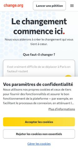 Screenshot of the audited page (Mobile 375×812)