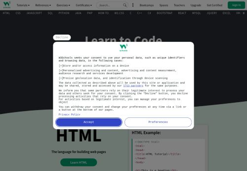 Screenshot of the audited page (Desktop 1440×900)