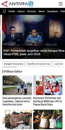 Screenshot of the audited page (Mobile 375×812)
