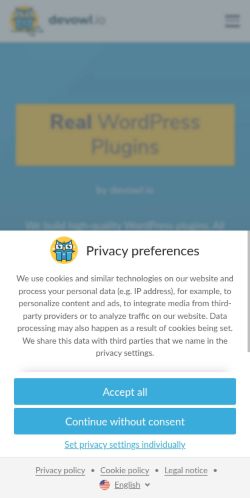 Screenshot of the audited page (Mobile 375×812)