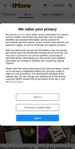 Screenshot of the audited page (Mobile 375×812)