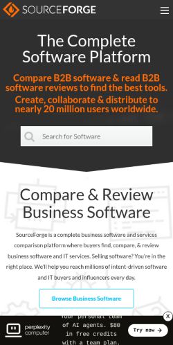Screenshot of the audited page (Mobile 375×812)
