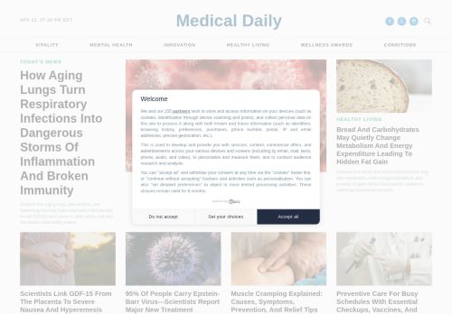 Screenshot of the audited page (Desktop 1440×900)