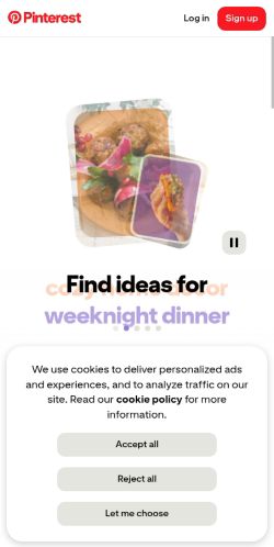 Screenshot of the audited page (Mobile 375×812)