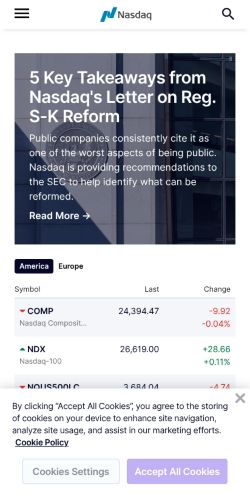 Screenshot of the audited page (Mobile 375×812)