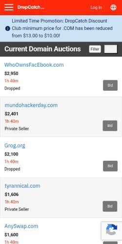 Screenshot of the audited page (Mobile 375×812)